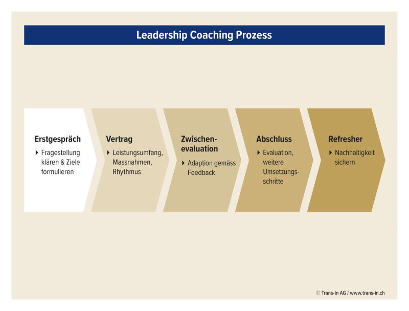 Leadership Coaching Prozess, Trans-In